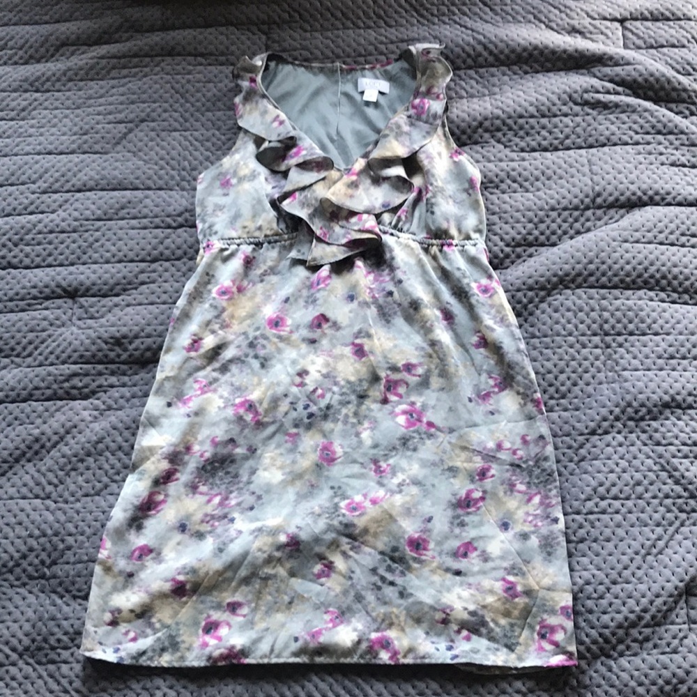 Loft ruffle dress